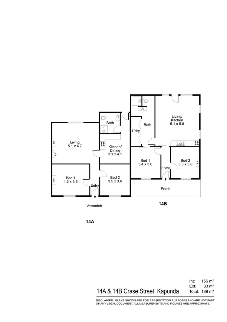 Floorplan of Homely house listing, 14 Crase Street, Kapunda SA 5373