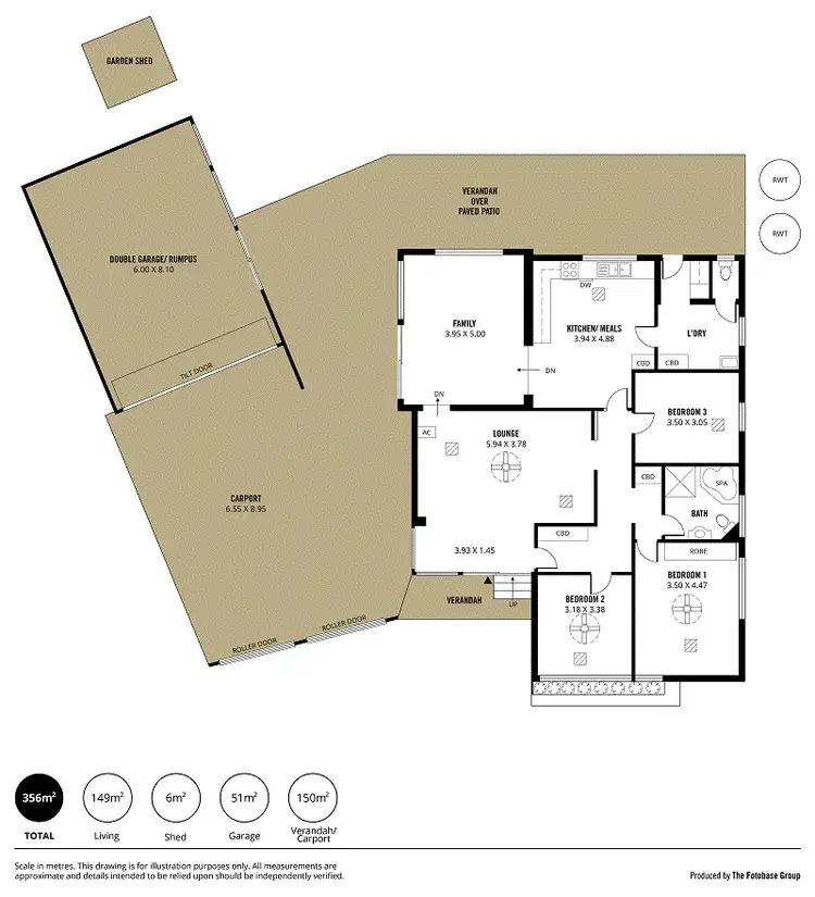 Floorplan of Homely house listing, 19 Loman Street, Morphett Vale SA 5162