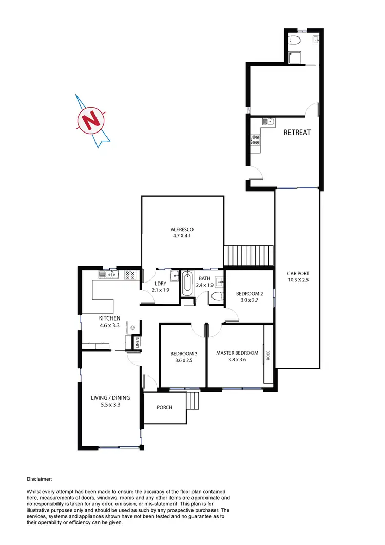 Floorplan of Homely house listing, 7 Isar Street, Seven Hills NSW 2147