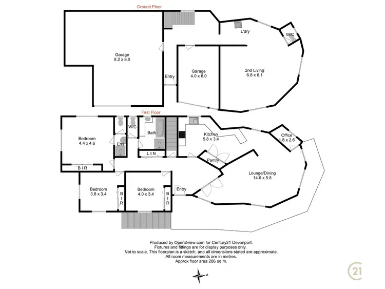 Floorplan of Homely house listing, 47 Shaw Street, Miandetta TAS 7310