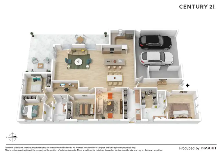 Floorplan of Homely house listing, 39 Maker Parade, Echuca VIC 3564
