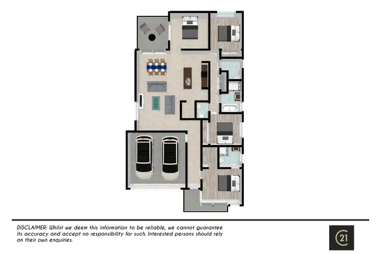 Floorplan of Homely house listing, 6 Cadet Circuit, Jordan Springs NSW 2747