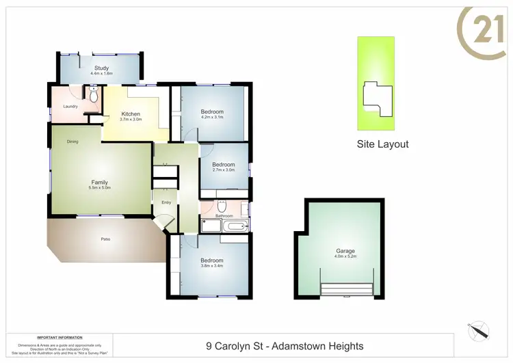 Floorplan of Homely house listing, 9 Carolyn Street, Adamstown Heights NSW 2289