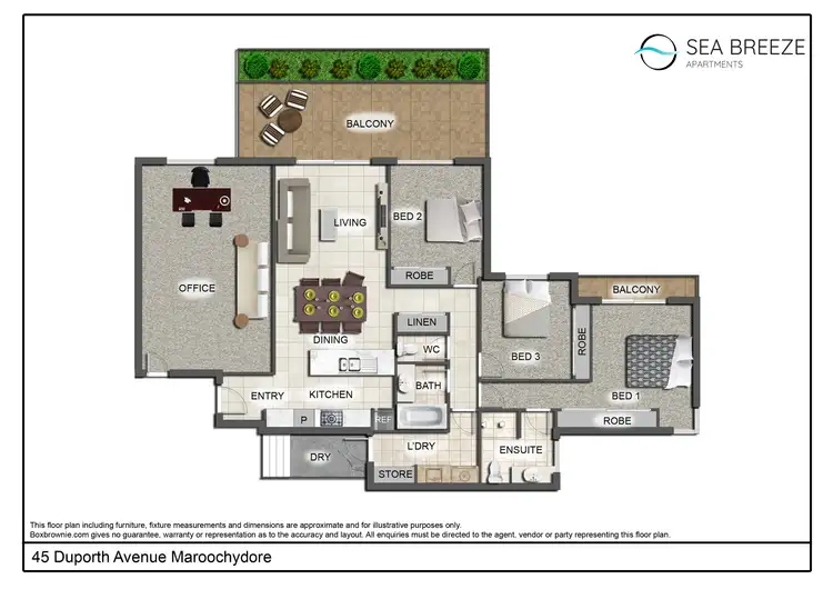 Floorplan of Homely unit listing, 2/49 Duporth Avenue, Maroochydore QLD 4558