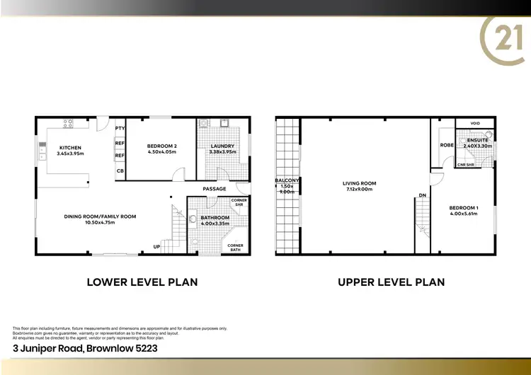 Floorplan of Homely house listing, 3 Juniper Road, Brownlow Ki SA 5223