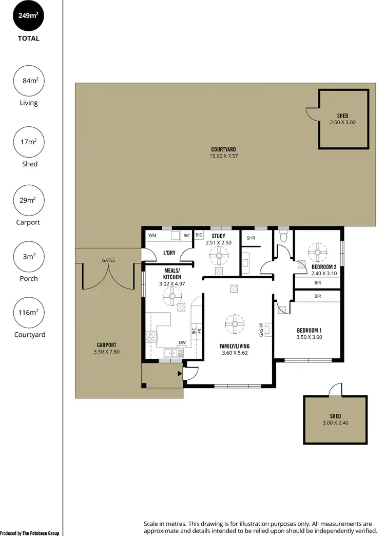 Floorplan of Homely house listing, 23 Miller Street, Glenelg East SA 5045