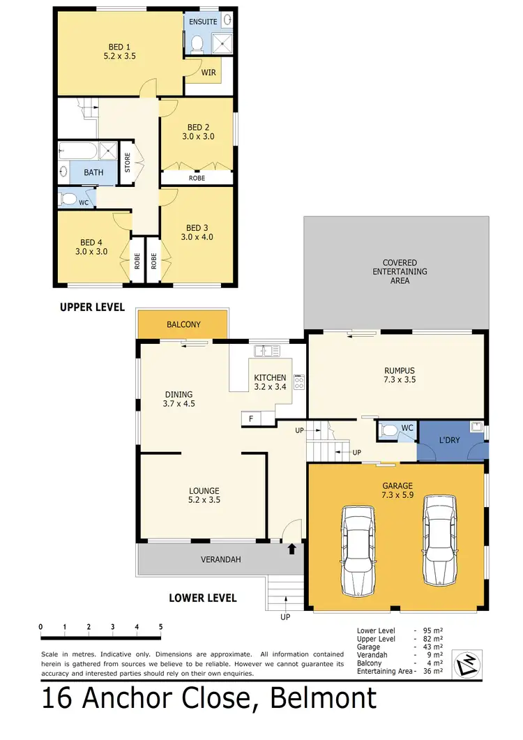 Floorplan of Homely house listing, 16 Anchor Close, Belmont NSW 2280
