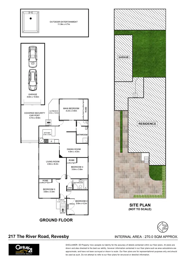 Floorplan of Homely house listing, 217 The River Road, Revesby NSW 2212