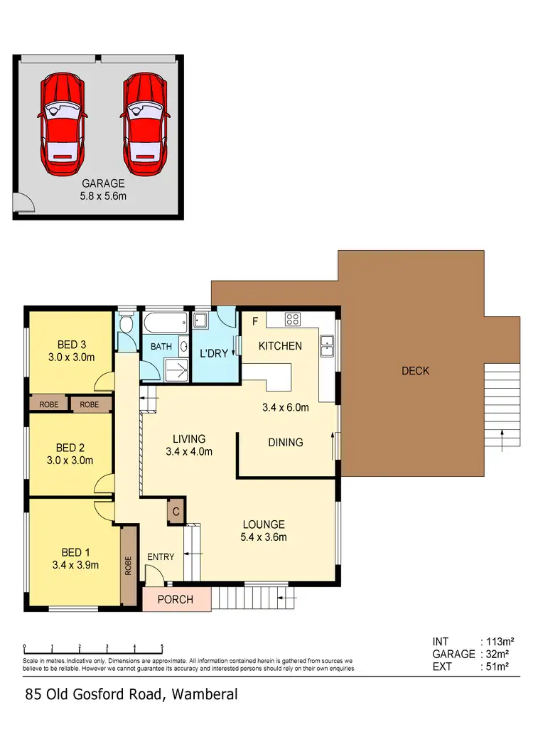 Floorplan of Homely house listing, 85 Old Gosford Road, Wamberal NSW 2260