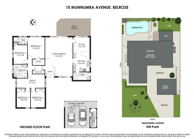Floorplan of Homely house listing, 10 Munnumba Avenue, Belrose NSW 2085