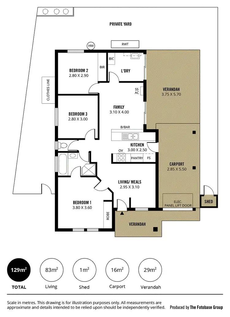 Floorplan of Homely house listing, 2/96 Bains Road, Morphett Vale SA 5162
