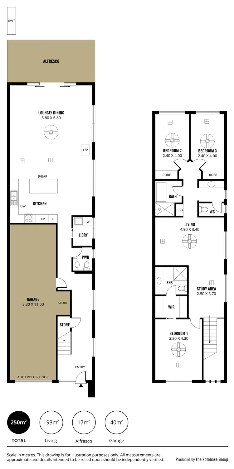 Floorplan of Homely house listing, 43 Orlando Avenue, Hampstead Gardens SA 5086