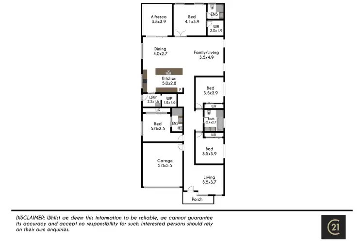 Floorplan of Homely house listing, 30 Flemington Parkway, Box Hill NSW 2765