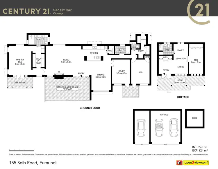 Floorplan of Homely house listing, 155 Seib Road, Eumundi QLD 4562