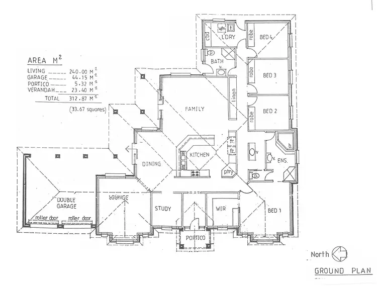 Floorplan of Homely house listing, 3 Sjostrom Drive, Port Pirie SA 5540
