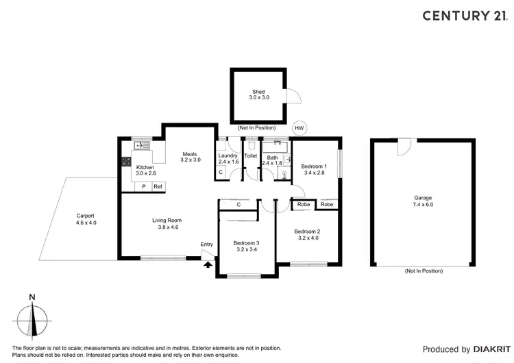 Floorplan of Homely house listing, 2 McLaren Drive, Moama NSW 2731