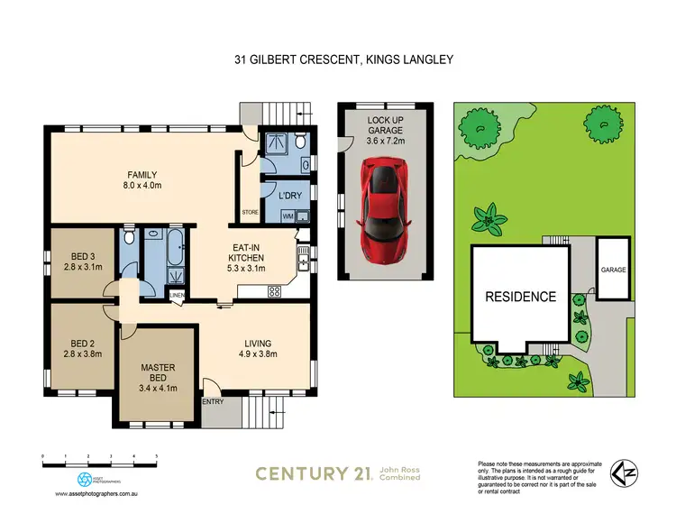 Floorplan of Homely house listing, 31 Gilbert Crescent, Kings Langley NSW 2147
