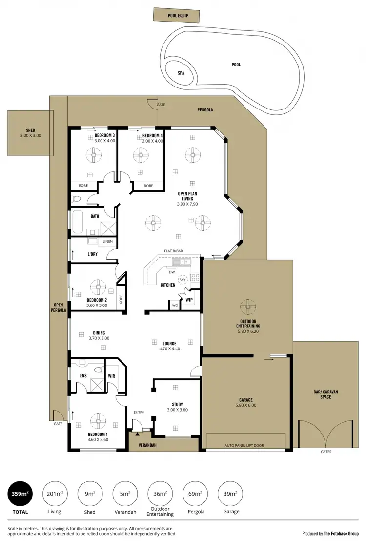 Floorplan of Homely house listing, 10 Gloucestershire Avenue, Golden Grove SA 5125