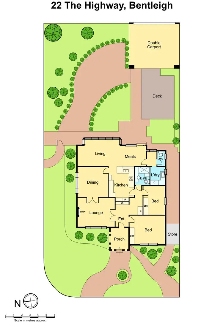 Floorplan of Homely house listing, 22 The Highway, Bentleigh VIC 3204