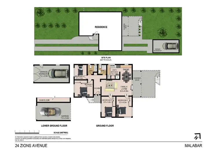 Floorplan of Homely house listing, 24 Zions Avenue, Malabar NSW 2036