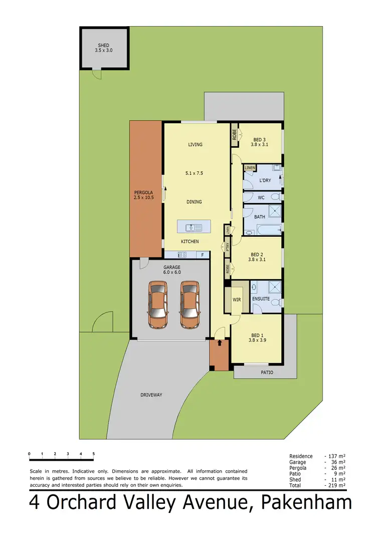 Floorplan of Homely house listing, 4 Orchard Valley Avenue, Pakenham VIC 3810