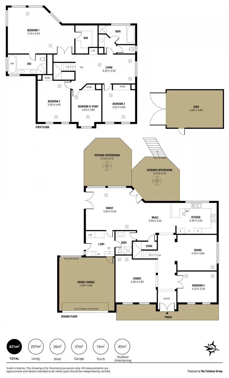 Floorplan of Homely house listing, 22 Ironbark Avenue, Flagstaff Hill SA 5159