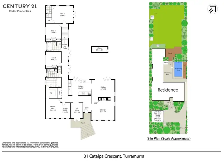 Floorplan of Homely house listing, 31 Catalpa Crescent, Turramurra NSW 2074