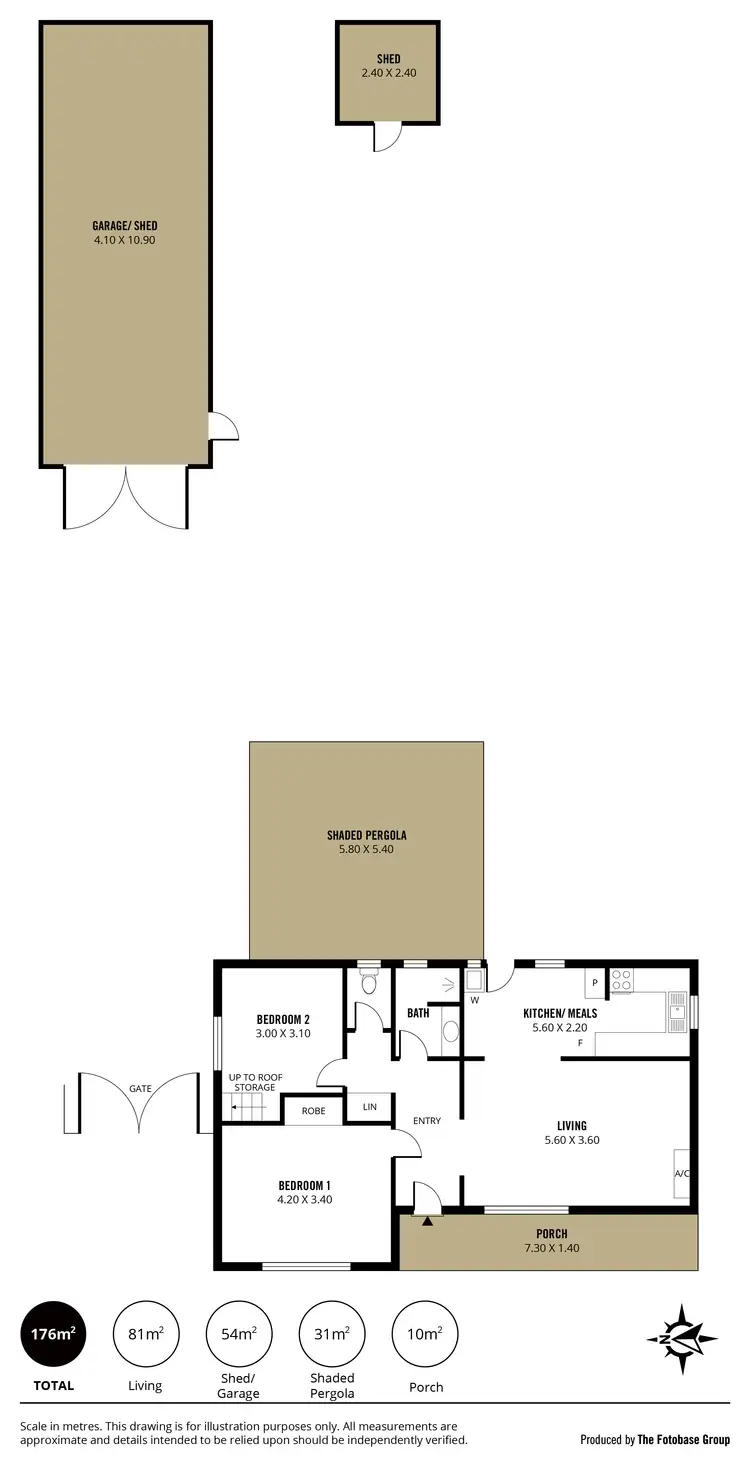 Floorplan of Homely house listing, 8 Thames Drive, Reynella SA 5161