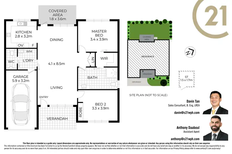 Floorplan of Homely villa listing, 3/125A New Line Road, Cherrybrook NSW 2126