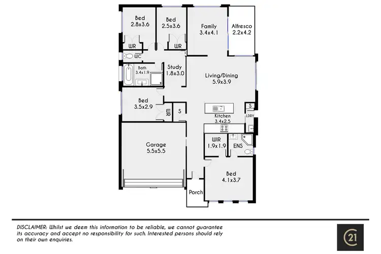 Floorplan of Homely house listing, 20 Vito Glade, Riverstone NSW 2765
