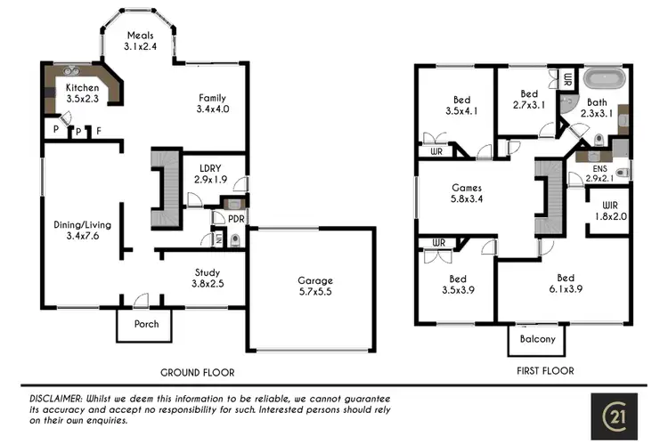 Floorplan of Homely house listing, 19 St Georges Crescent, Cecil Hills NSW 2171