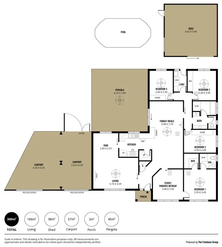 Floorplan of Homely house listing, 2 Saddler Court, Onkaparinga Hills SA 5163
