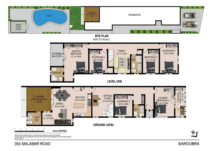 Floorplan of Homely house listing, 355 Malabar Road, Maroubra NSW 2035