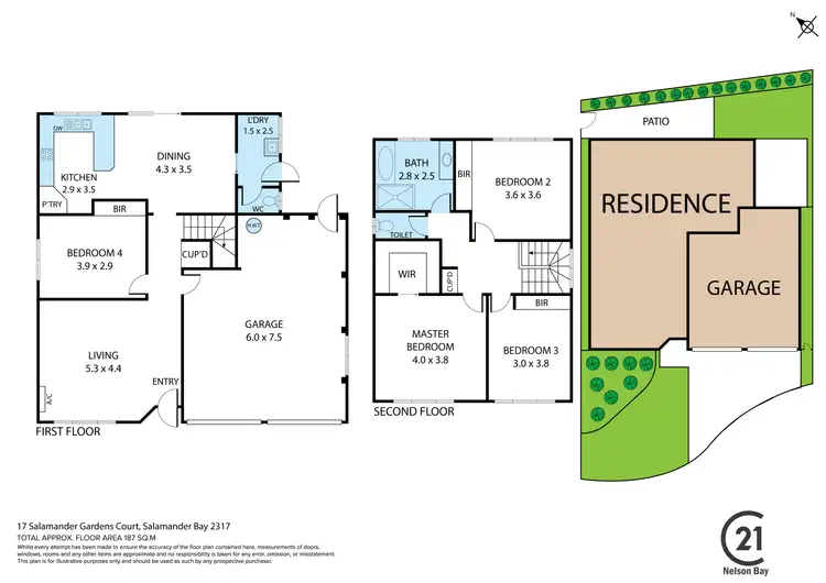 Floorplan of Homely house listing, 17 Salamander Gardens Court, Salamander Bay NSW 2317