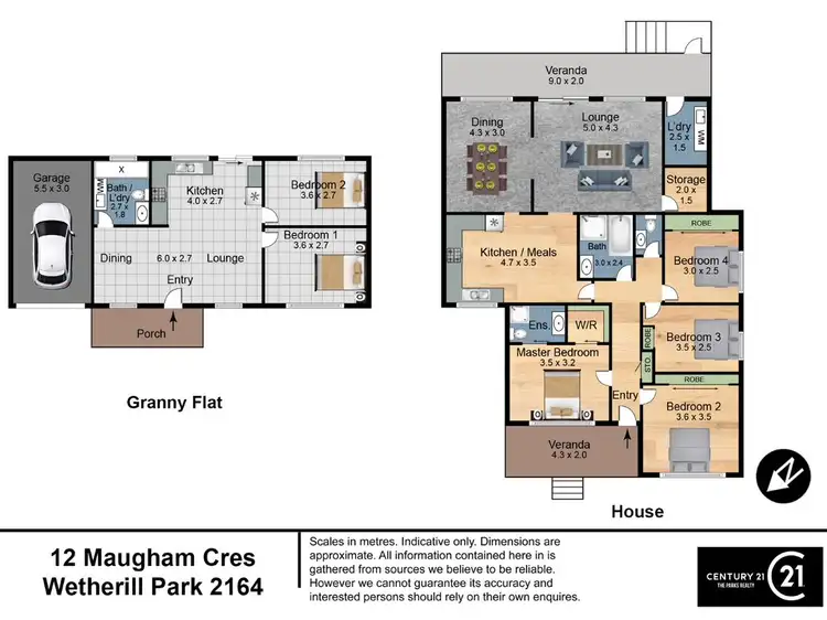 Floorplan of Homely house listing, 12 Maugham Crescent, Wetherill Park NSW 2164