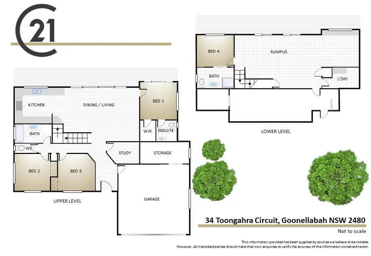 Floorplan of Homely house listing, 34 Toongahra Circuit, Goonellabah NSW 2480