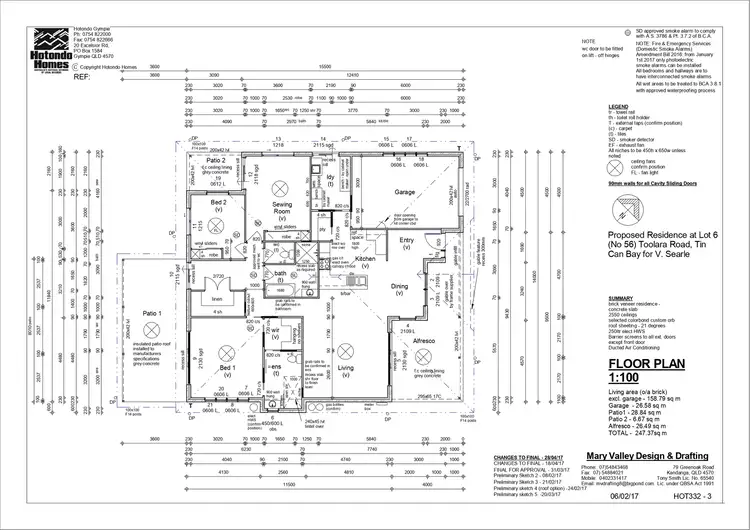 Floorplan of Homely house listing, 56 Toolara Road, Tin Can Bay QLD 4580