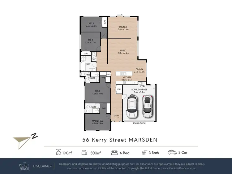 Floorplan of Homely house listing, 56 Kerry Street, Marsden QLD 4132
