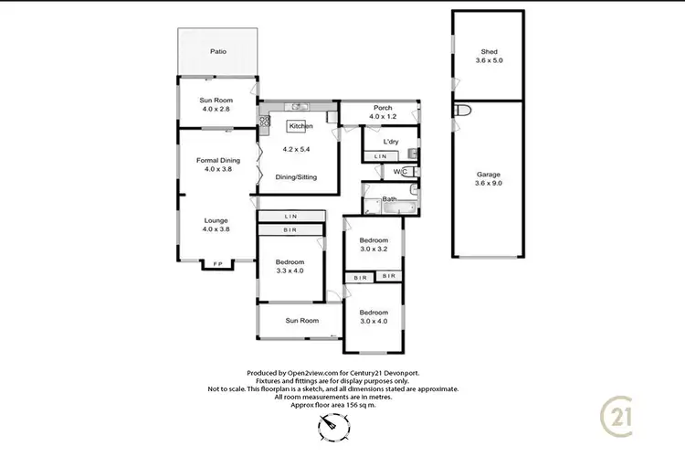 Floorplan of Homely house listing, 46 Madden Street, Devonport TAS 7310