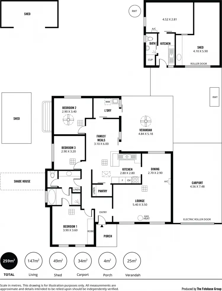 Floorplan of Homely house listing, 8 Greenlees Parade, Aldinga Beach SA 5173