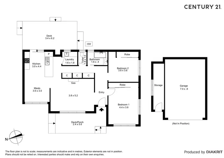 Floorplan of Homely house listing, 70 Mitchell Street, Echuca VIC 3564