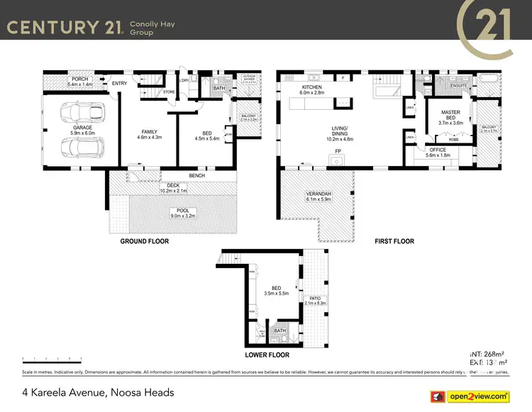 Floorplan of Homely house listing, 4 Kareela Avenue, Noosa Heads QLD 4567