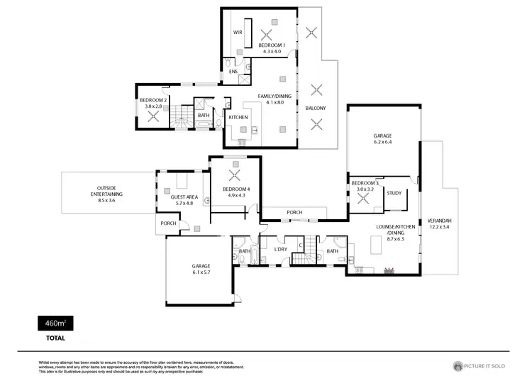 Floorplan of Homely house listing, 69 Beach Street, Grange SA 5022
