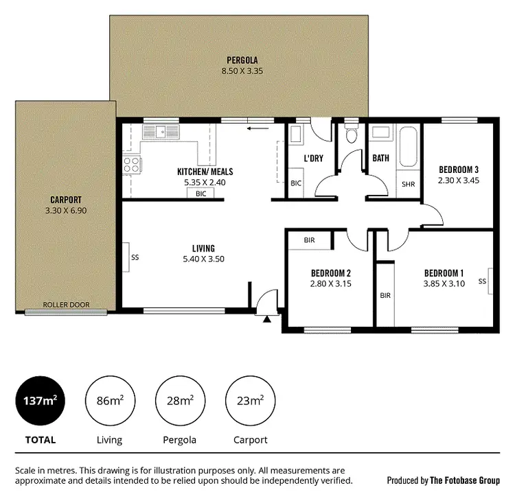 Floorplan of Homely house listing, 5 Windsor Court, Morphett Vale SA 5162