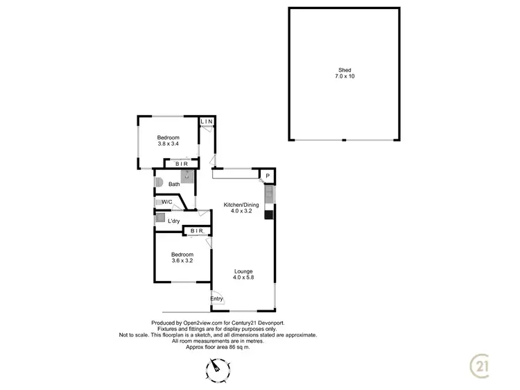 Floorplan of Homely house listing, 14 Charles Street, Devonport TAS 7310