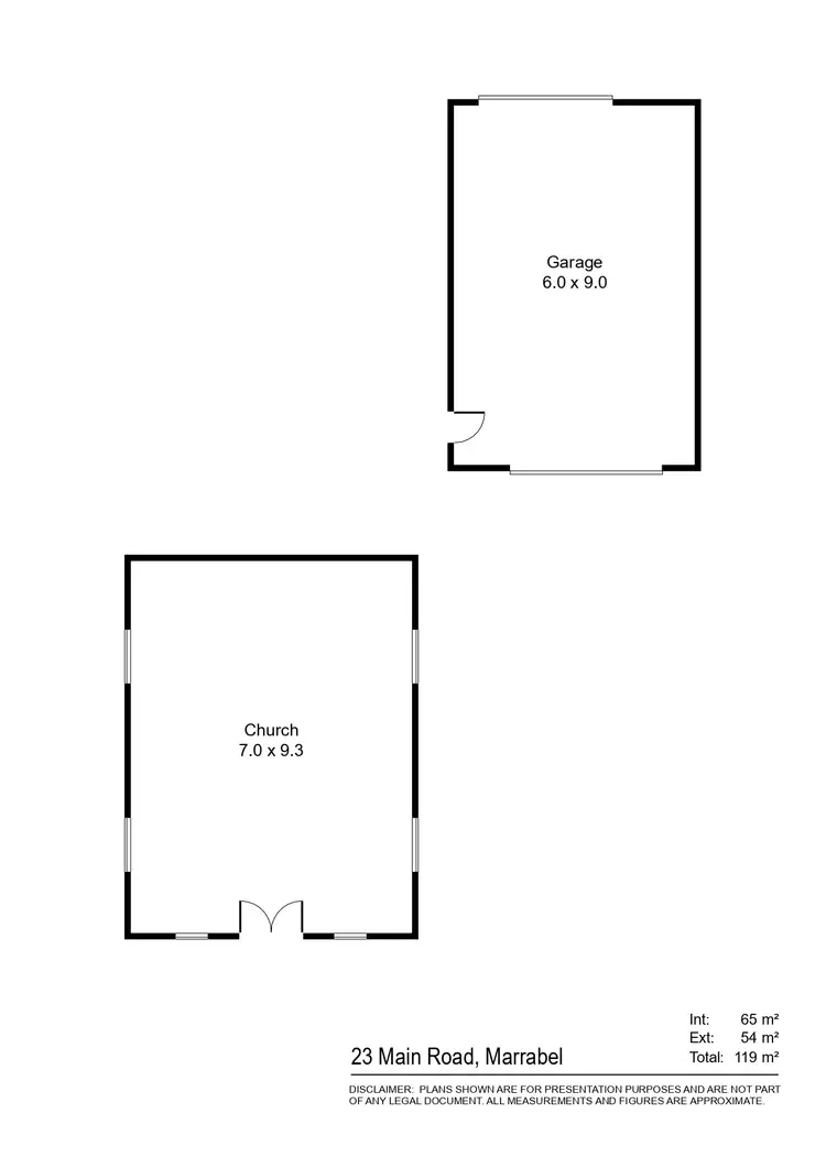 Floorplan of Homely other listing, 23 Main Road, Marrabel SA 5413