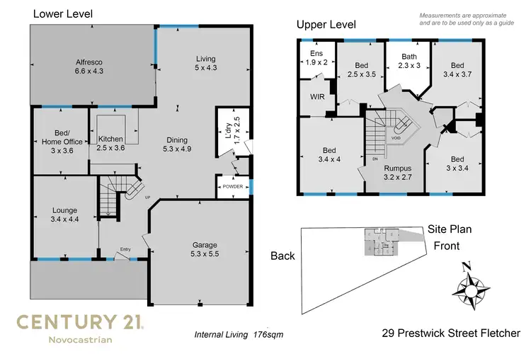 Floorplan of Homely house listing, 29 Prestwick Street, Fletcher NSW 2287