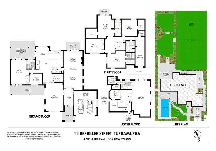 Floorplan of Homely house listing, 12 Berrillee Street, Turramurra NSW 2074