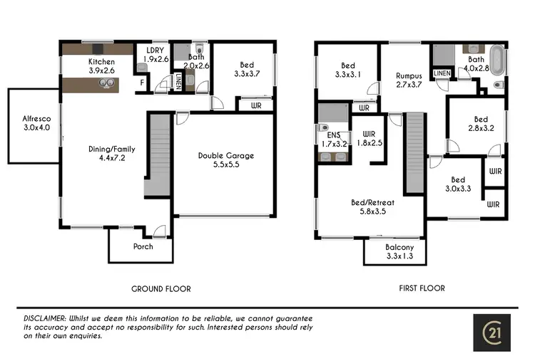 Floorplan of Homely house listing, 93 Mcalister Parade, Marsden Park NSW 2765