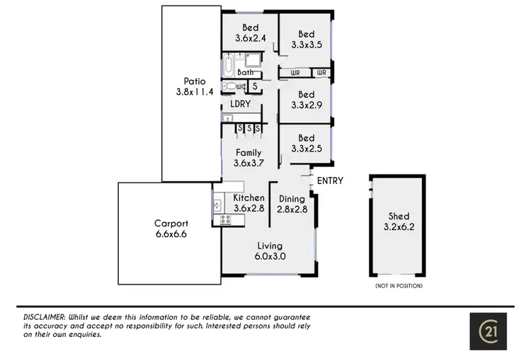 Floorplan of Homely house listing, 9 Gill Place, Schofields NSW 2762